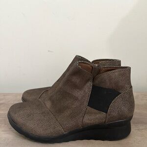 Clarks Cloudsteppers Brown Leather Boots US 11 women